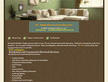 Tablet Screenshot of drwattselectricalservices.com